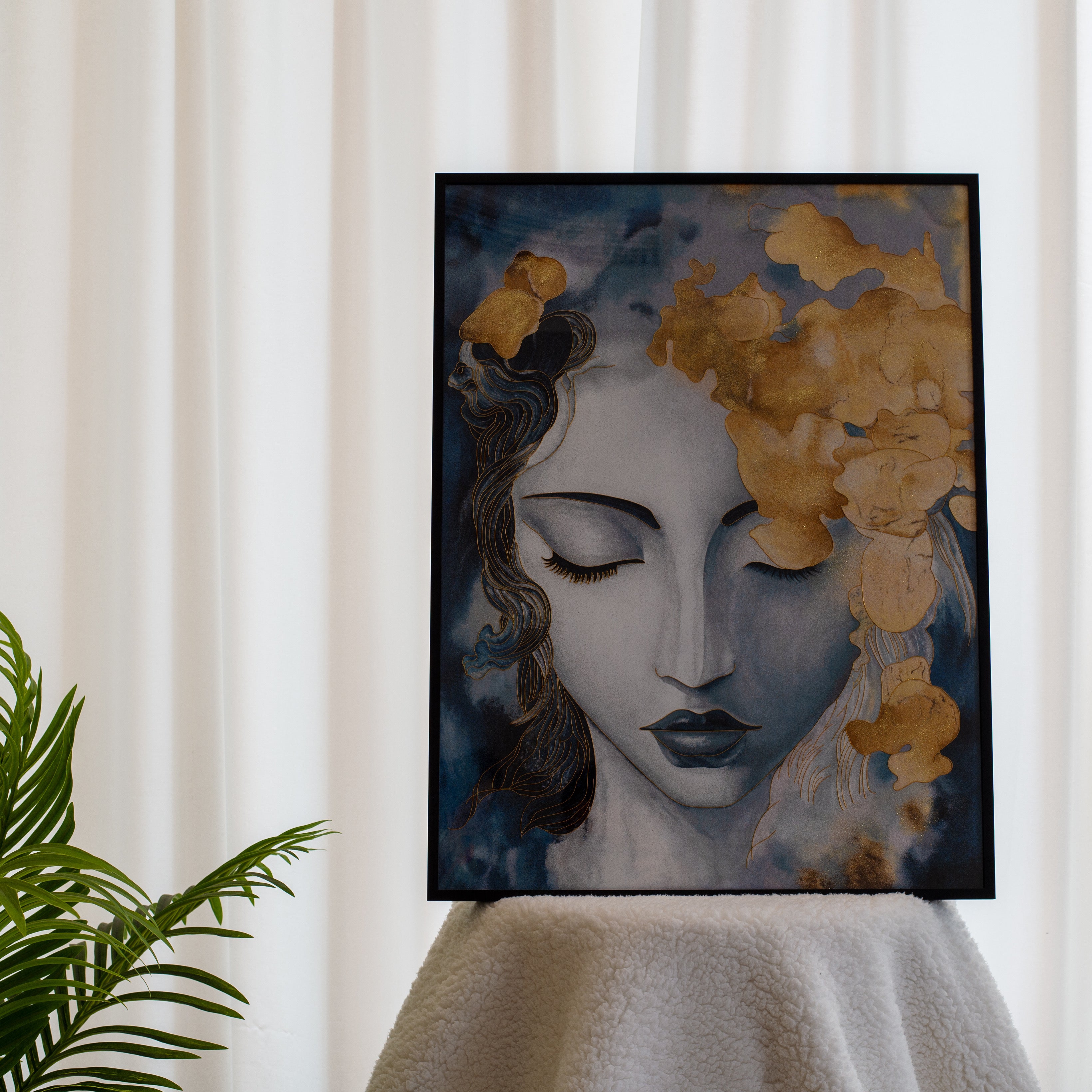 Golden Reverie Muse