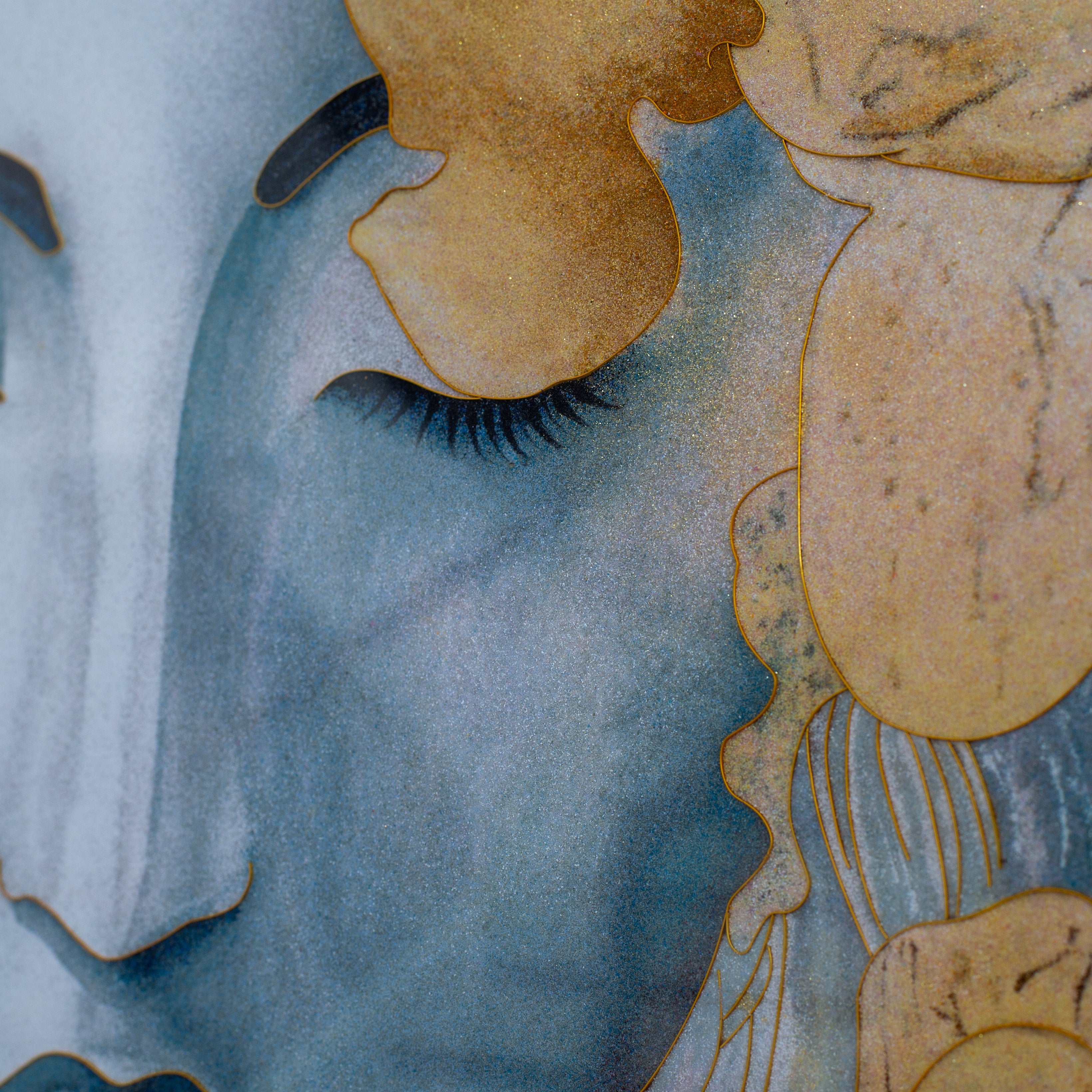 Golden Reverie Muse