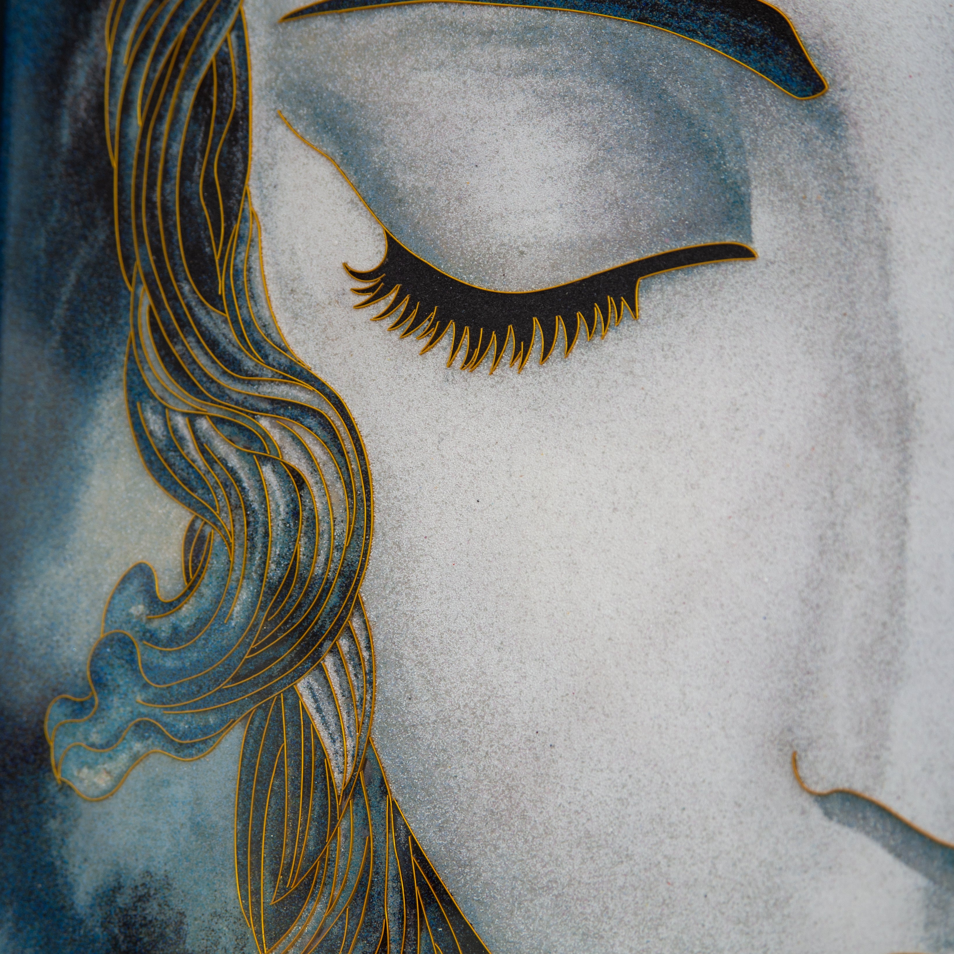 Golden Reverie Muse