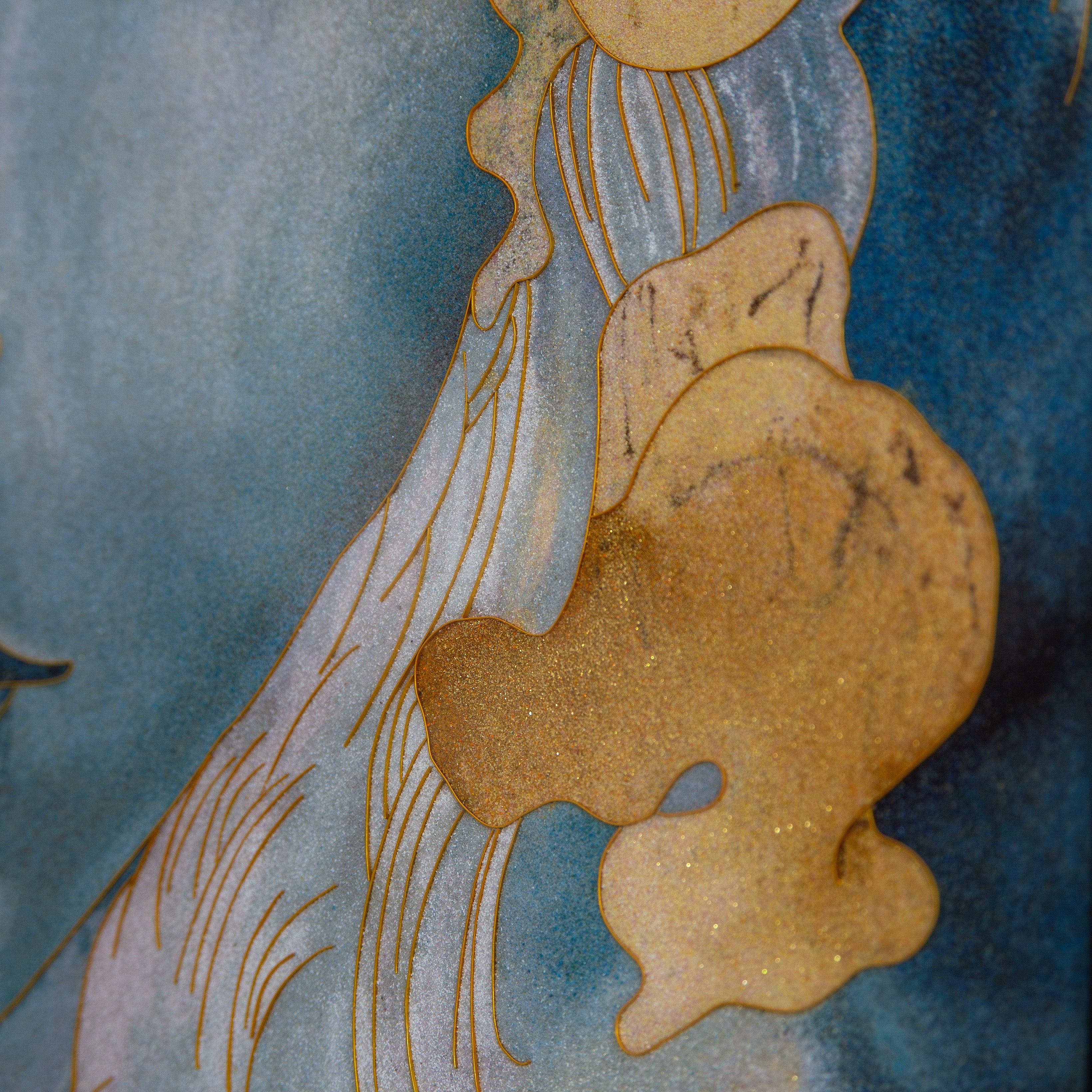 Golden Reverie Muse
