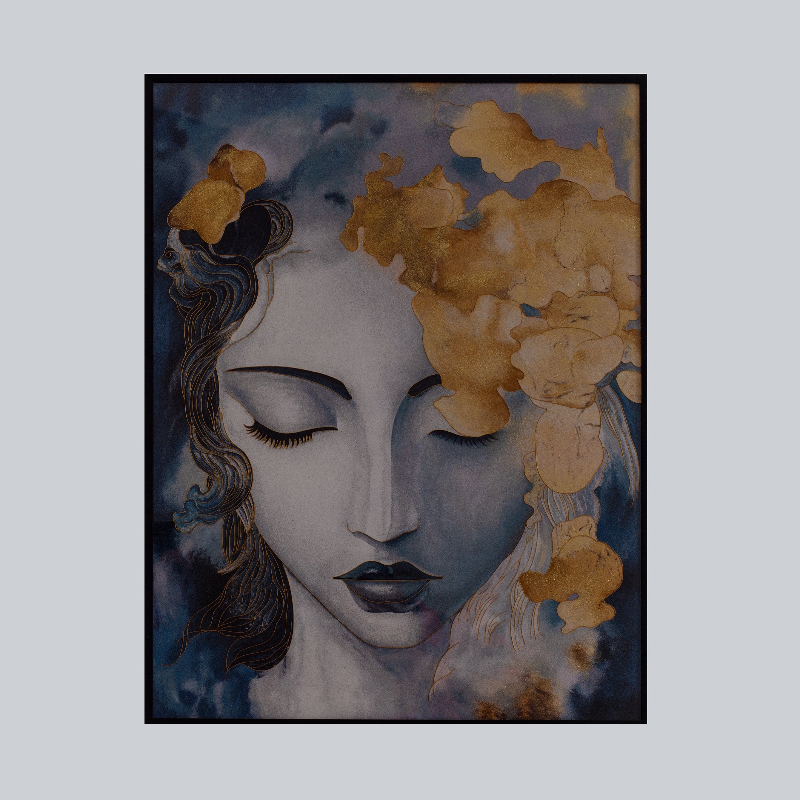 Golden Reverie Muse