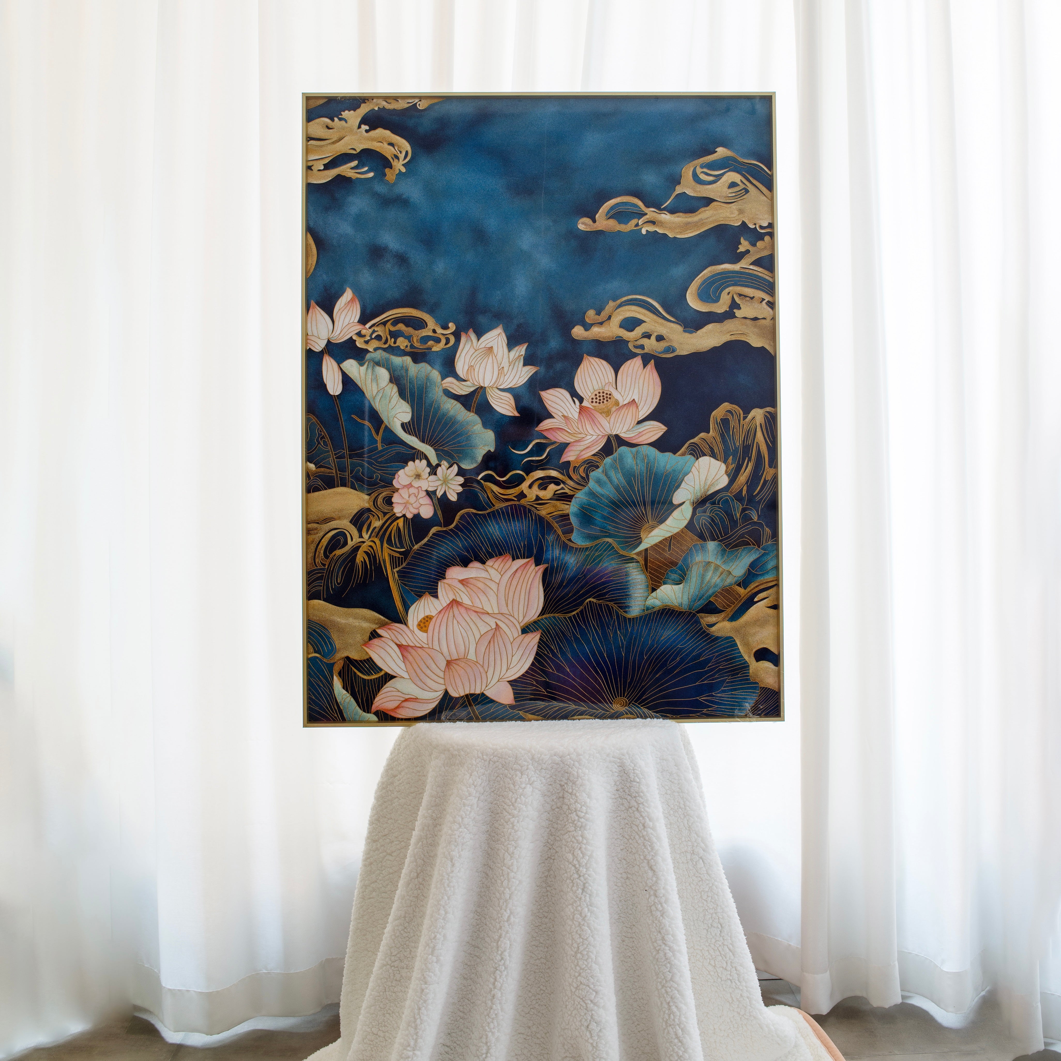 Lotus Reverie in Midnight