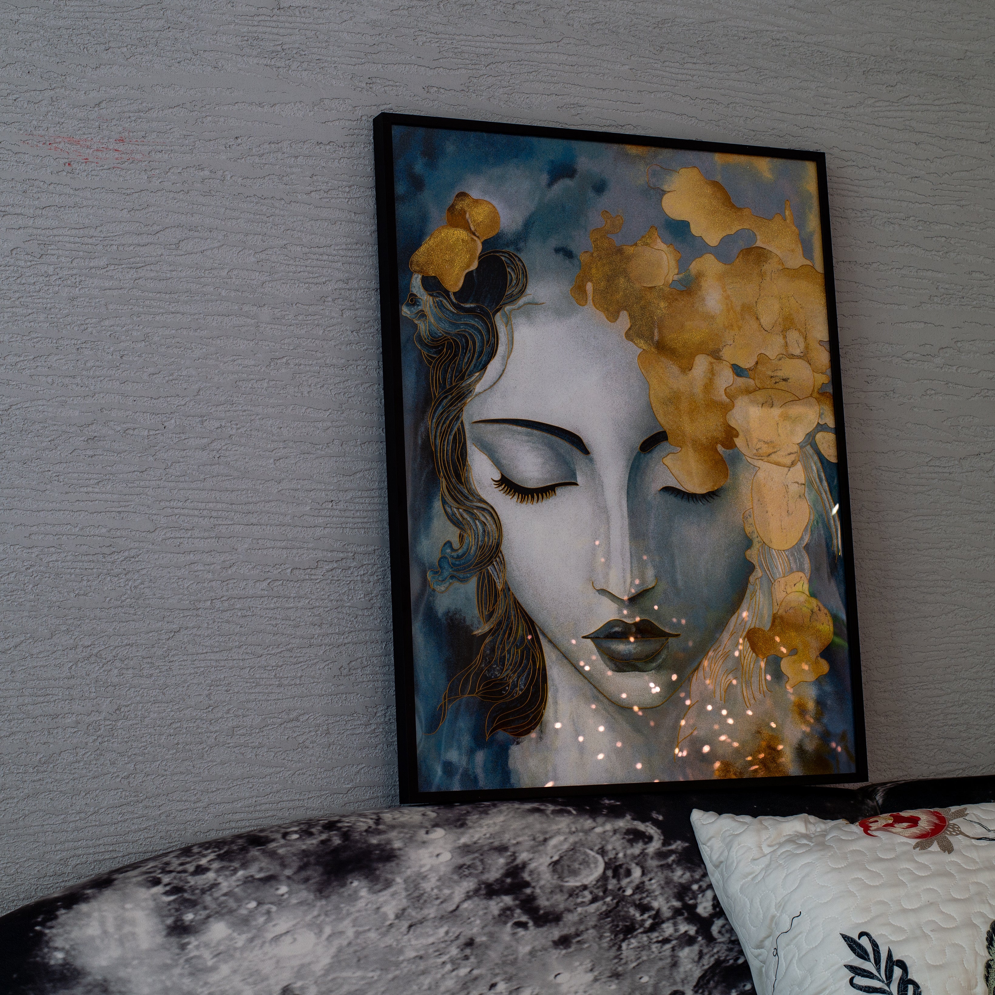 Golden Reverie Muse